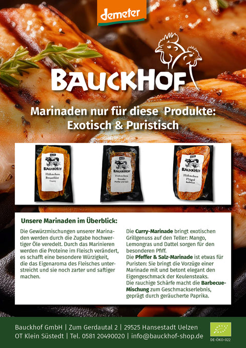 Hähnchenflügel Barbecue, 4 Stück