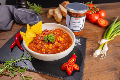 Chili con Carne in Demeter-Qualität