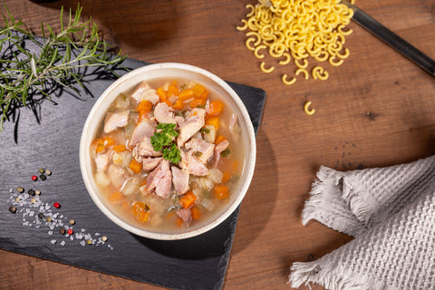 Hühnersuppe in Demeter-Qualität (6 Gläser)