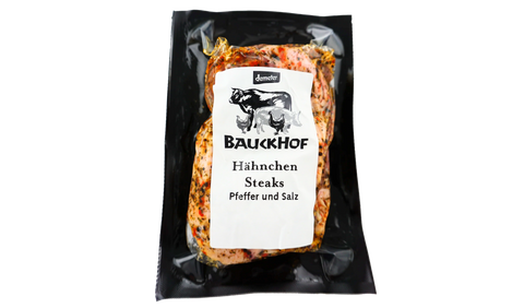 Hähnchenkeulensteaks Pfeffer & Salz, 2 Stück