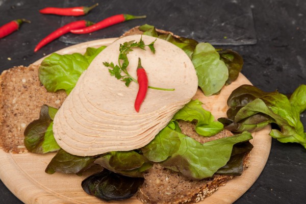 Geflügelmortadella geschnitten, 100g